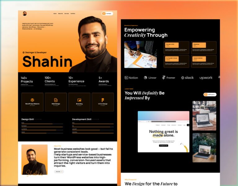 Personal Website – Portfolio